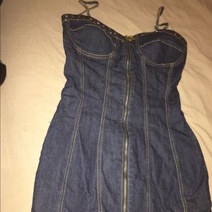 Denim dress